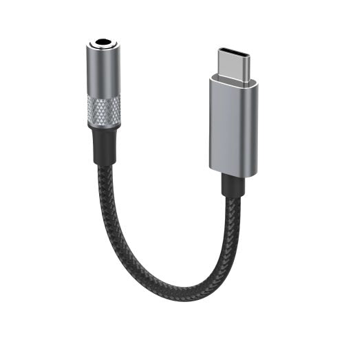 Ldnio LSY80C Type-C to 3.5mm Audio Adapter Cable Grey