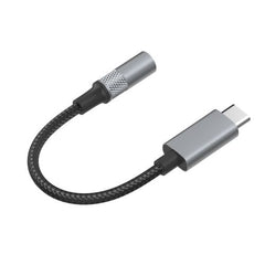 Ldnio LSY80C Type-C to 3.5mm Audio Adapter Cable Grey