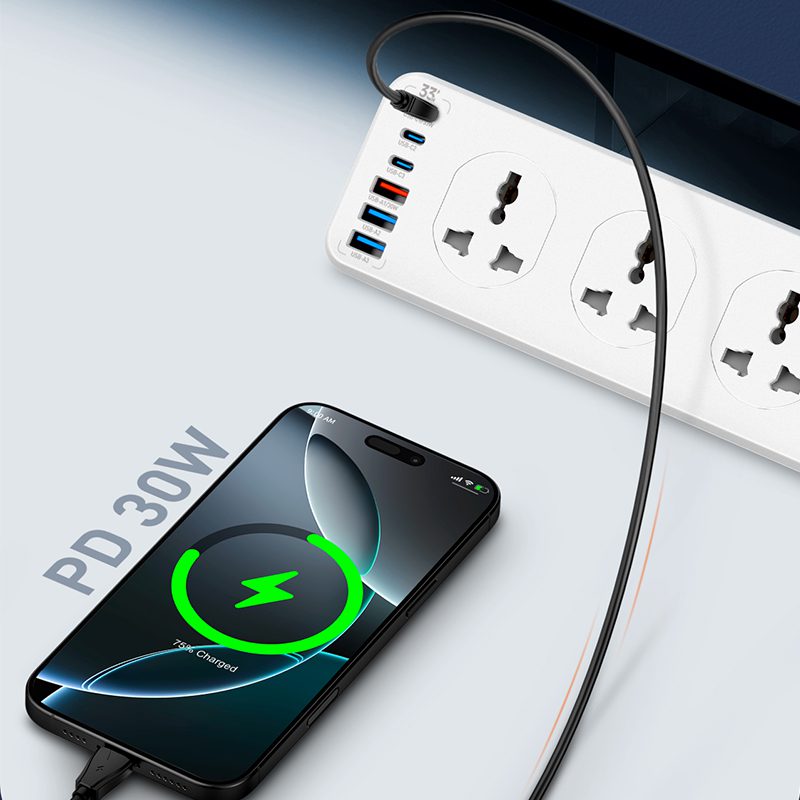 Buy Ldnio SC10610C 10 AC Outlets Universal Power Strip (3USB-C & 3USB-A) Vmart in Pakistan
