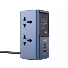 Buy Ldnio SC2 45W Universal Power strip Desktop LED Power Adapter Vmart in Pakistan