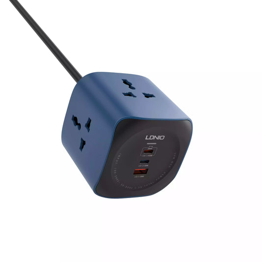 Buy Ldnio SC3319 6 in 1 Power Socket Adapter Desktop Charger from Vmart in Pakistan