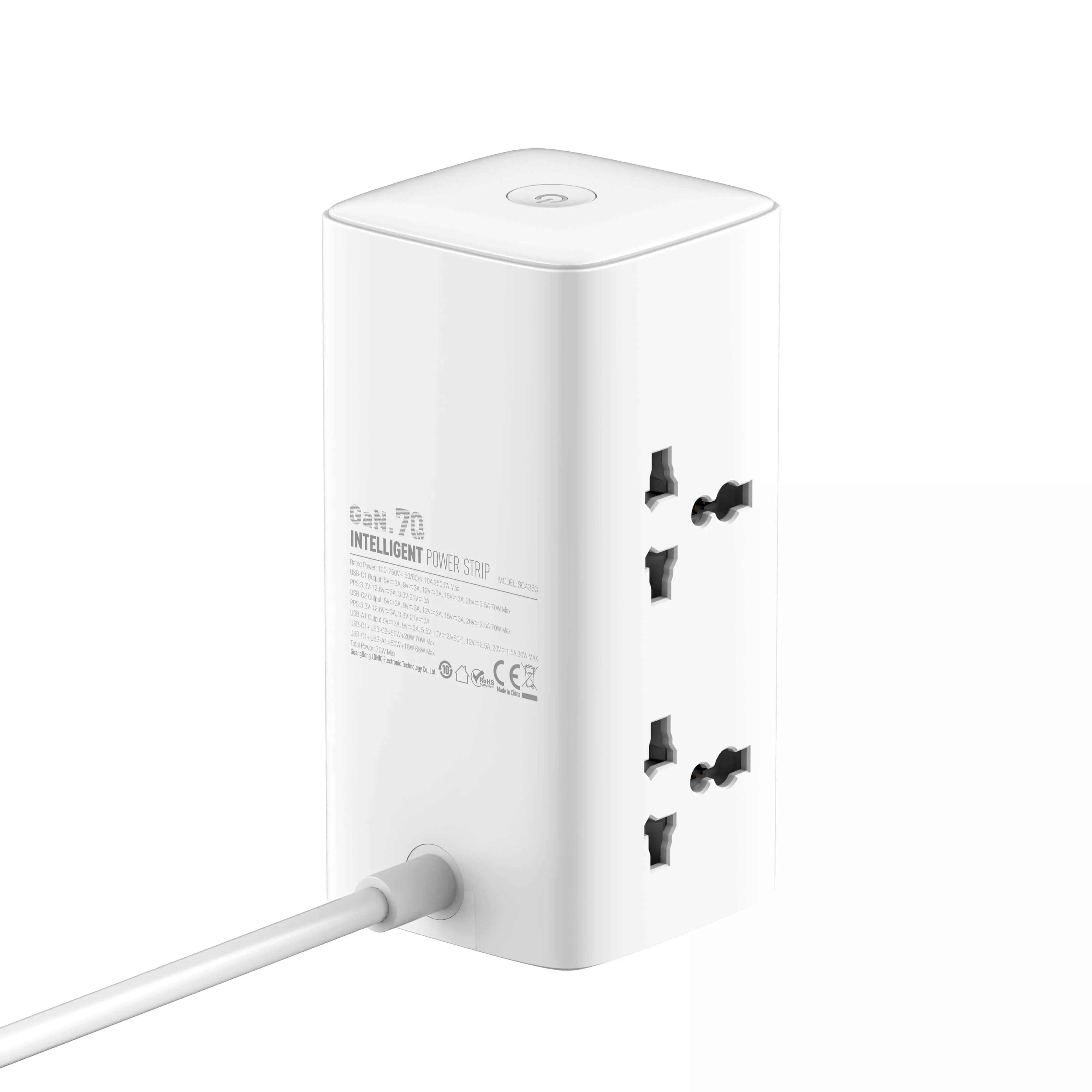 Buy Ldnio SC4383 70W Multifunctional Universal Desktop Power Adapter from Vmart in Pakistan