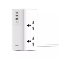 Buy Ldnio SC4383 70W Multifunctional Universal Desktop Power Adapter from Vmart in Pakistan