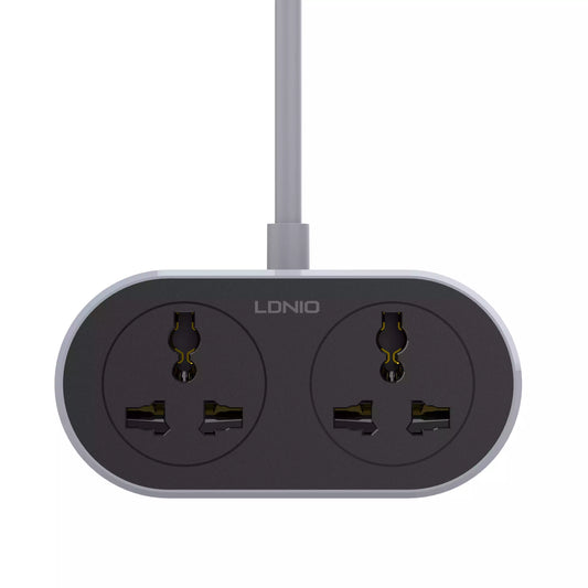 Buy Ldnio SC2018 2 AC Outlet Universal Extension Power Socket 5m EU Plug from Vmart in Pakistan
