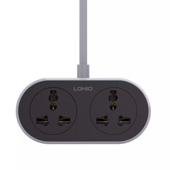 Buy Ldnio SC2018 2 AC Outlet Universal Extension Power Socket 5m EU Plug from Vmart in Pakistan
