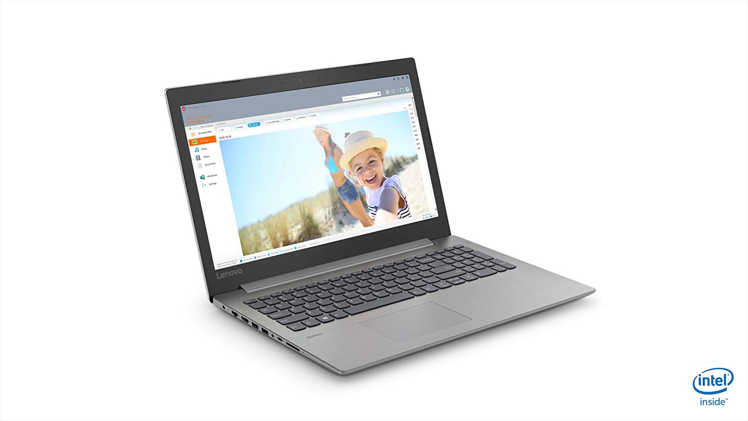 Lenovo Ideapad 330 - 8th Gen Ci5, 4GB DDR, 1TB, DOS - (Black And Platinum Grey)