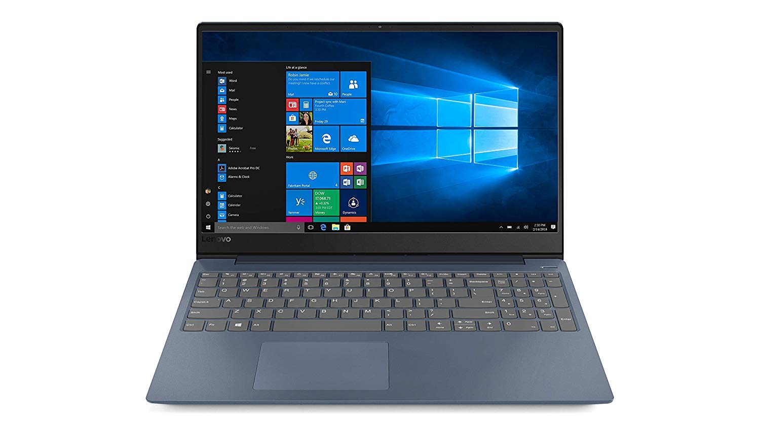 Lenovo Ideapad 330 - 8th Gen Ci3,  4GB DDR4, 1TB, DOS - (Black And Platinum Grey)