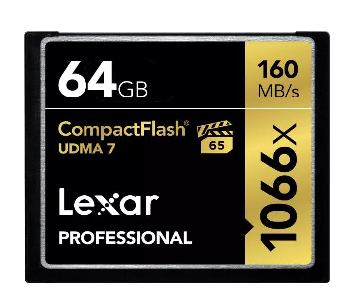 Lexar 1066x 160mb/s Compact Flash Card 64GB