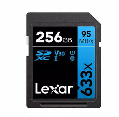 Lexar 633X 95mb/s SD Card 256GB