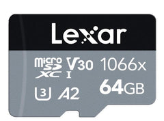 Lexar 64GB Professional 1066x microSDXC UHS-I Card