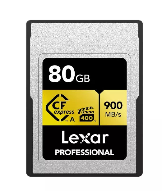 Lexar 900MB/s CF Express Type-A Memory Card 80GB