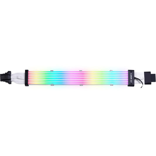 Buy Lian Li Strimer Plus V2 12VHPWR to 12VHPWR 320mm 8 x Light Guide ARGB Extension Cable from Vmart in Pakistan