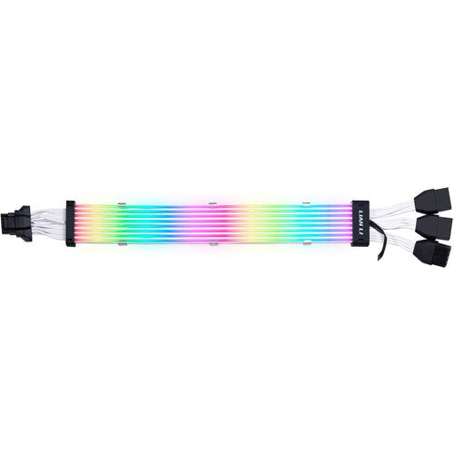 Buy Lian Li Strimer Plus V2 12VHPWR to 3 x 8 Pin 335mm Extension ARGB Cable from Vmart in Pakistan