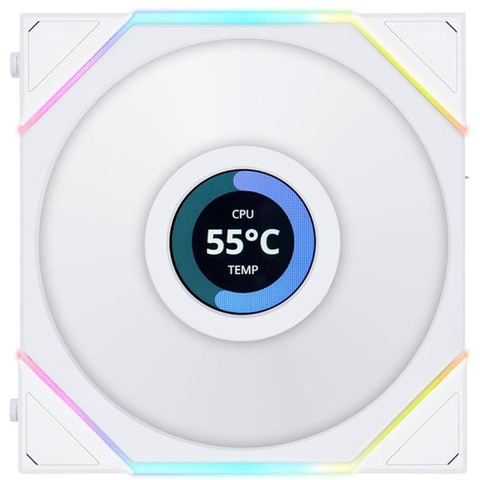 Buy Lian Li UNI Fan TL LCD 120mm ARGB Single White from Vmart in Pakistan