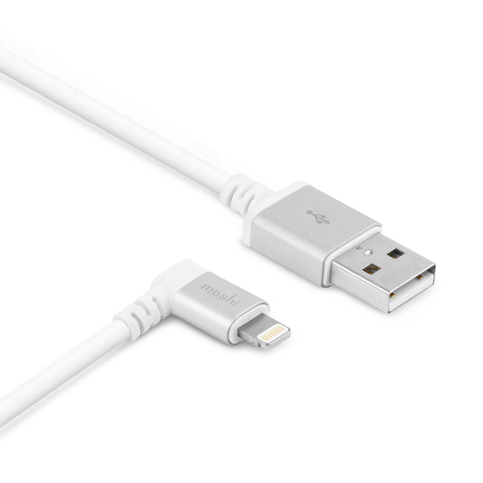 Buy Moshi 90-degree Lightning To USB Cable (1.5m) - White from Vmart in Pakistan