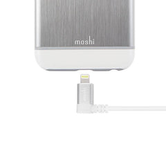 Moshi 90-degree Lightning To USB Cable (1.5m) - White