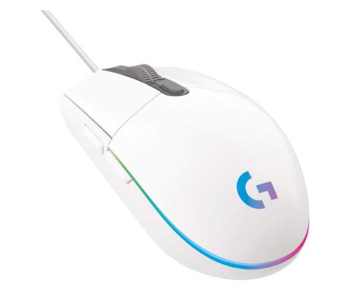 Logitech G102 LightSync Gaming Mouse - White