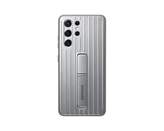 Samsung Galaxy S21 Ultra 5G Protective Standing Cover - Light Gray