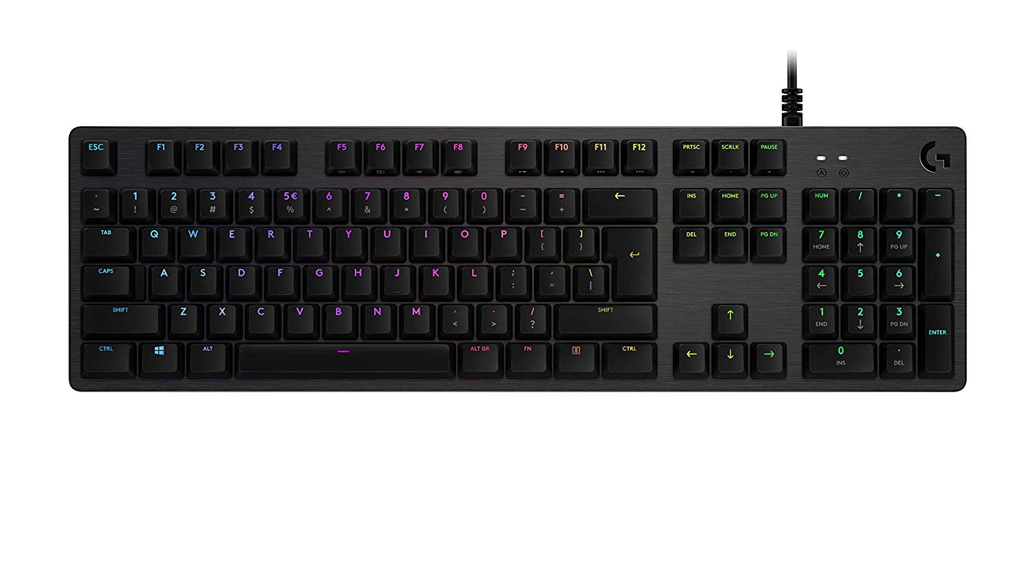 Logitech G512 Mechanical Gaming Keyboard - GX Brown