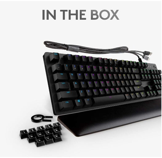 Buy Logitech G513 Carbon LIGHTSYNC RGB Mechanical Gaming Keyboard - GX Blue Switches from Vmart in Pakistan