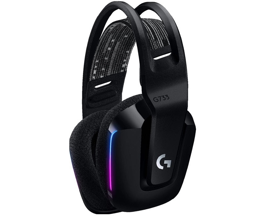 Logitech G733 Lightspeed Wireless RGB Gaming Headset - Black