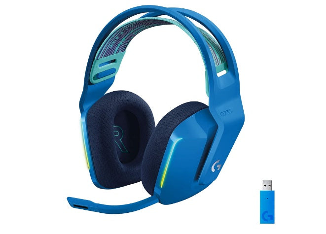 Logitech G733 Lightspeed Wireless RGB Gaming Headset - Blue