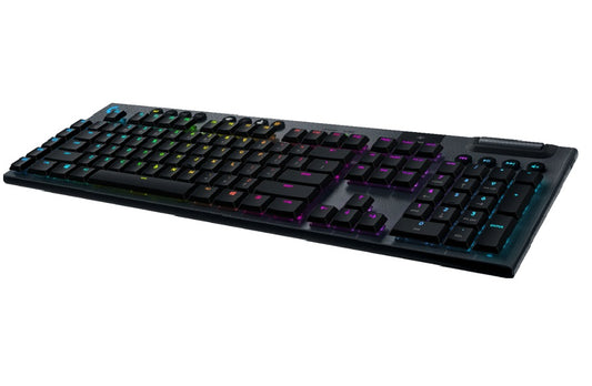 Buy Logitech G915 LightSpeed Wireless RGB Mechanical Gaming Keyboard - Clicky Switches from Vmart in Pakistan