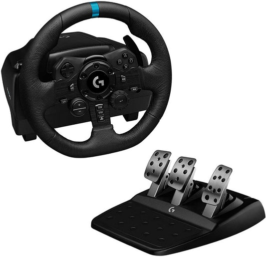 Buy Logitech G923 TrueForce Racing Wheel &amp; Pedals For Xbox | Pc from Vmart in Pakistan