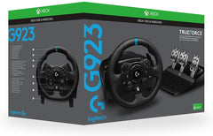 Logitech G923 TrueForce Racing Wheel &amp; Pedals For Xbox | Pc