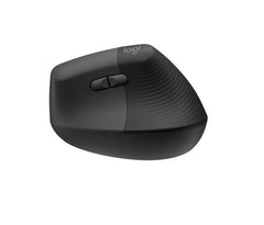 Logitech Lift Vertical Ergonomic Mouse - Graphite