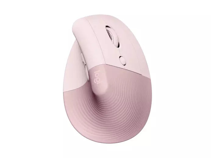 Logitech Lift Vertical Ergonomic Mouse - Rose