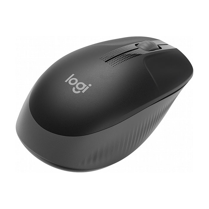 Logitech M190 Full-Size Wireless Mouse - Black