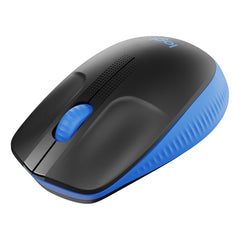 Logitech M190 Full-Size Wireless Mouse - Blue