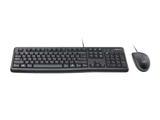 Buy Logitech MK120 Corded Keyboard and Mouse Combo from Vmart in Pakistan