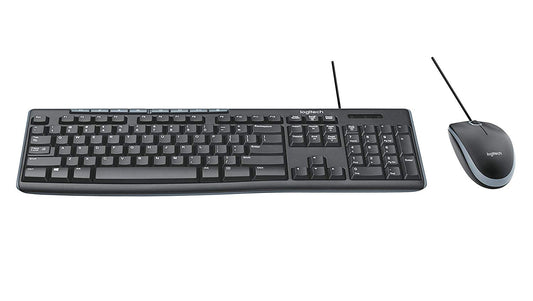 Buy Logitech MK200 Media Keyboard And Mouse Combo With Media Shortcut Keys from Vmart in Pakistan