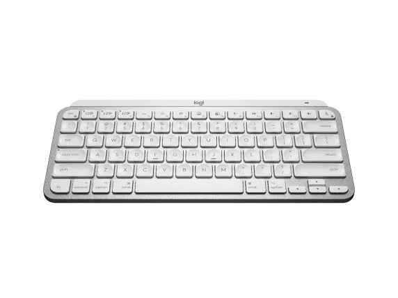 Logitech MX Keys Mini For Mac Minimalist Wireless Illuminated Keyboard Pale Gray