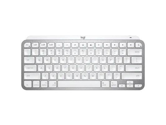 Buy Logitech MX Keys Mini For Mac Minimalist Wireless Illuminated Keyboard Pale Gray from Vmart in Pakistan
