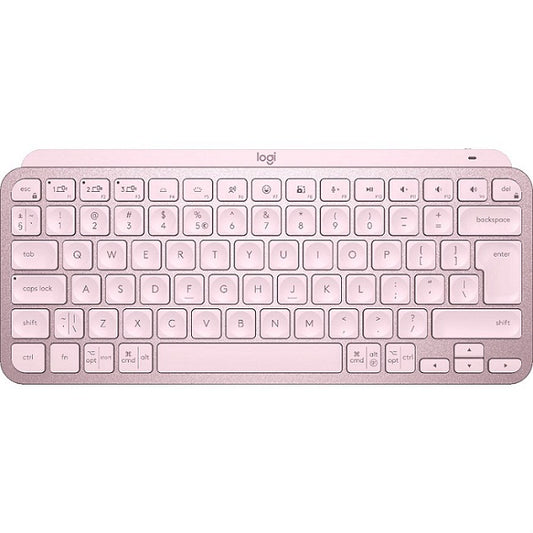 Buy Logitech MX Keys Mini Minimalist Wireless Illuminated Keyboard - Rose from Vmart in Pakistan