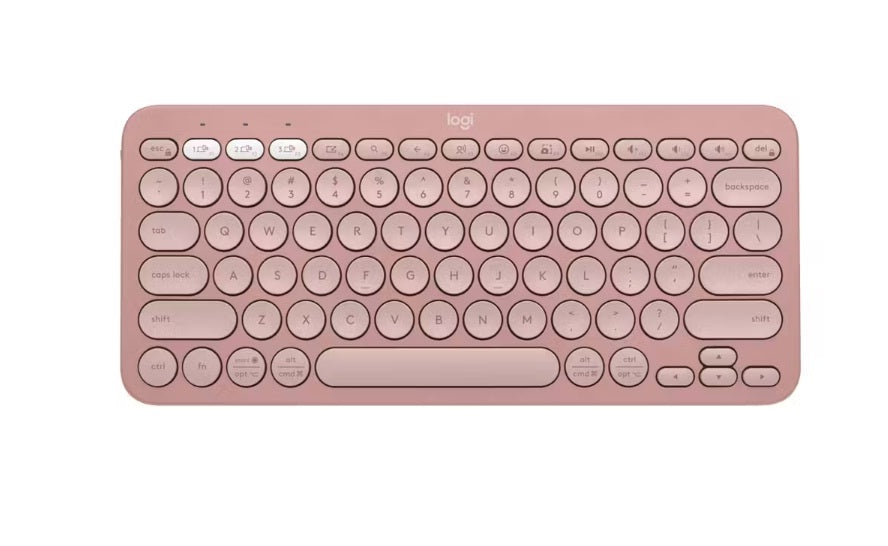 Logitech Pebble Keys 2 K380s Bluetooth Keyboard - Rose