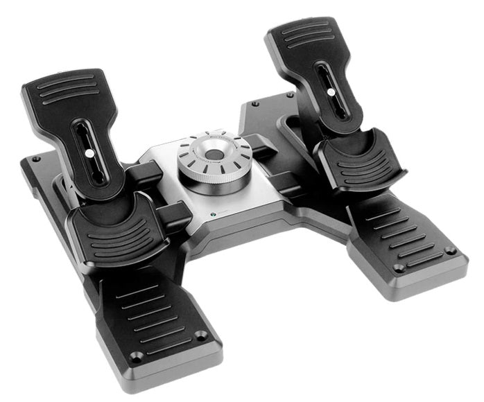 Logitech Professional Simulation Rudder Pedals with Toe Brake