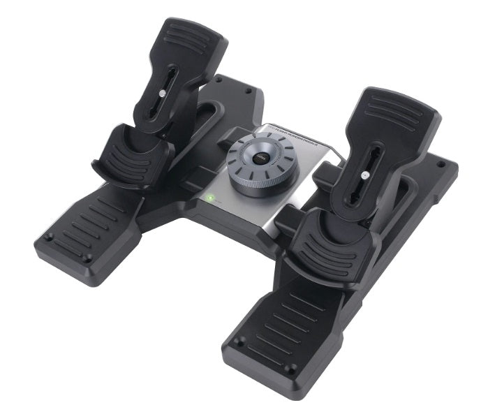 Logitech Professional Simulation Rudder Pedals with Toe Brake