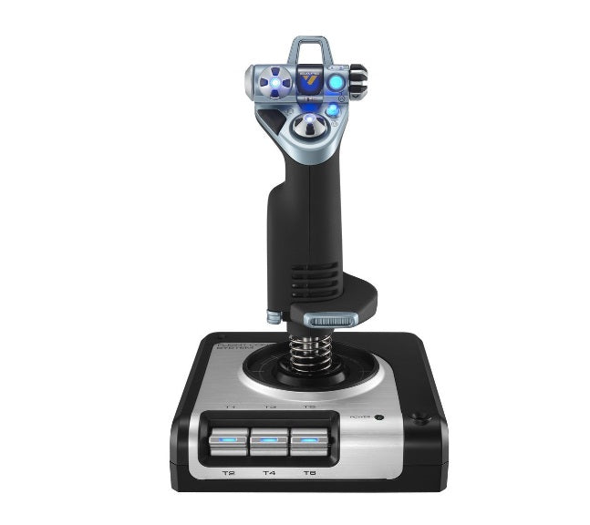 Logitech X52 H.O.T.A.S. Throttle And Stick Simulation Controller