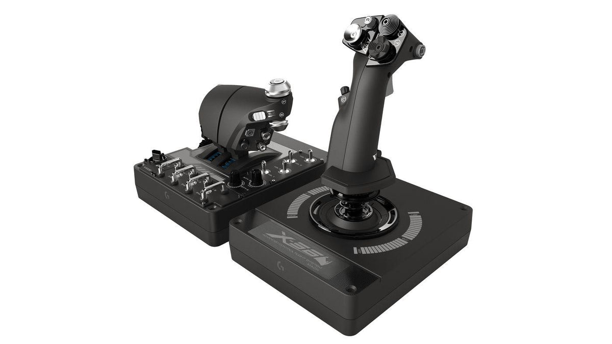 Logitech X56 H.O.T.A.S. RGB Throttle and Stick Simulation Controller