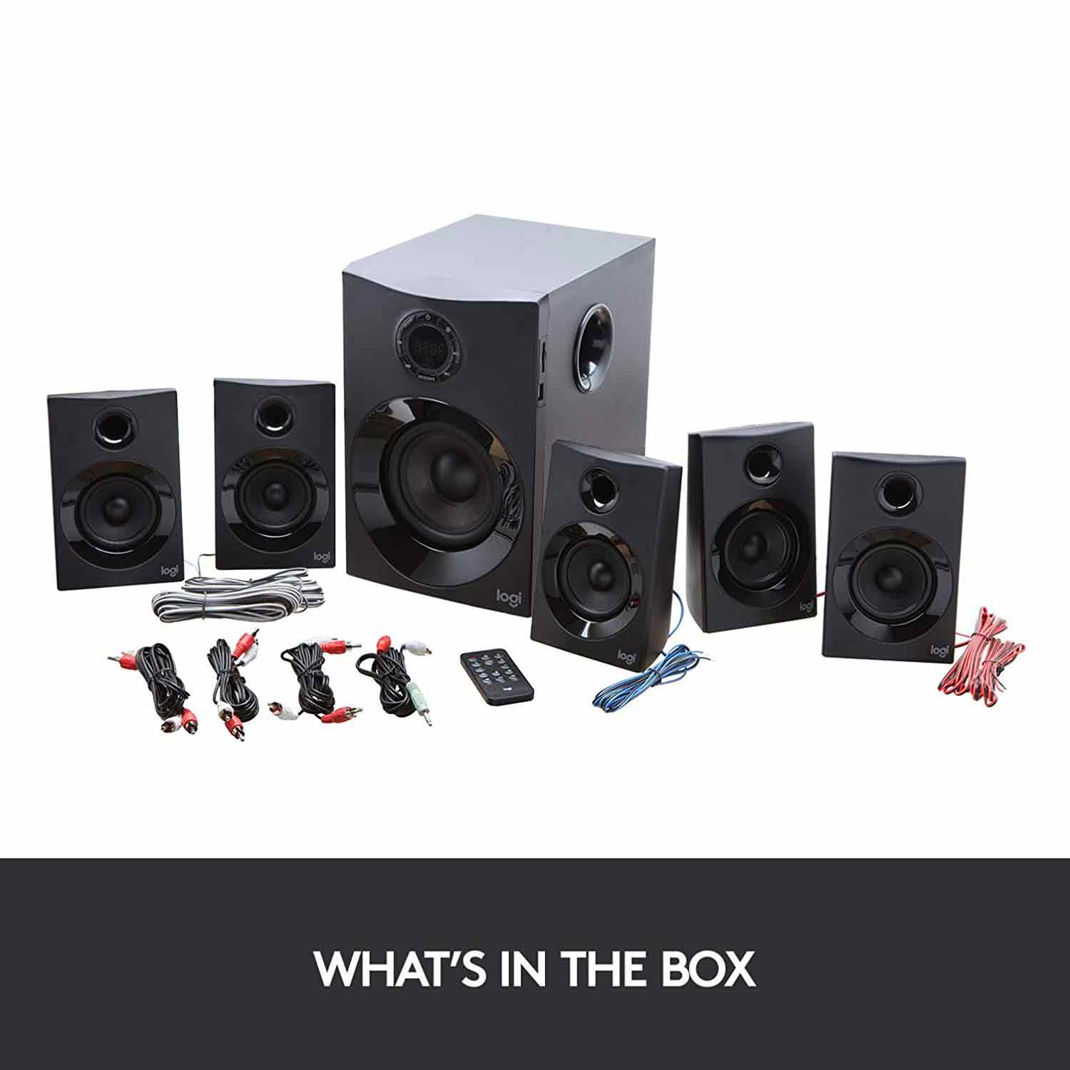 Buy Logitech Z607 5.1 Surround Sound Speakers With Bluetooth from Vmart in Pakistan