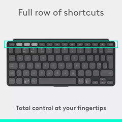 Buy Logitech Keys-To-Go 2 Ultra-portable keyboard with cover Graphite Vmart in Pakistan