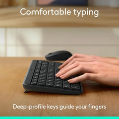 Buy Logitech MK250 Compact Bluetooth Wireless Combo Vmart in Pakistan