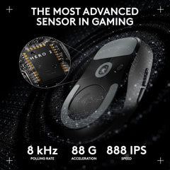 Buy Logitech Pro X SuperLight 2C LightSpeed Wireless Gaming Mouse Black Vmart in Pakistan