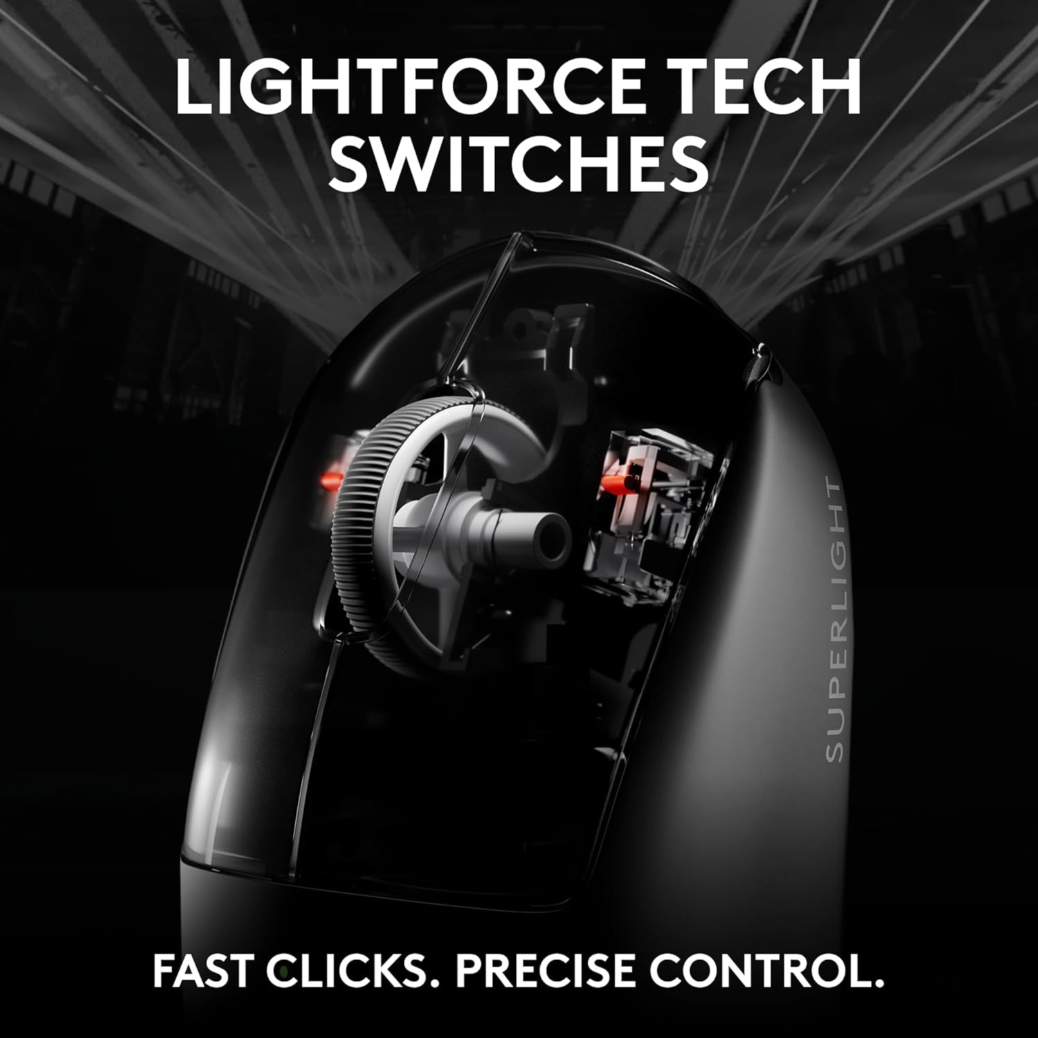 Buy Logitech Pro X SuperLight 2C LightSpeed Wireless Gaming Mouse Black Vmart in Pakistan
