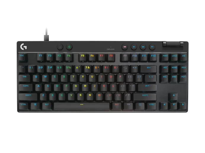 Buy Logitech Pro X TKL Rapid Wired Gaming Keyboard Analog Switches Black from Vmart in Pakistan