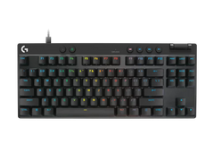 Buy Logitech Pro X TKL Rapid Wired Gaming Keyboard Analog Switches Black from Vmart in Pakistan